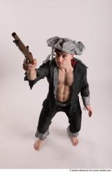 JACK PIRATE STANDING POSE WITH GUN #3